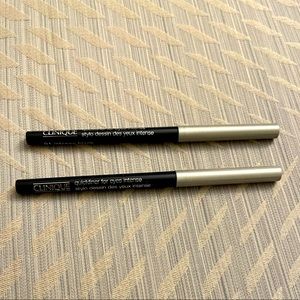 2 Clinique Quickliner for Eyes Intense Eyeliners